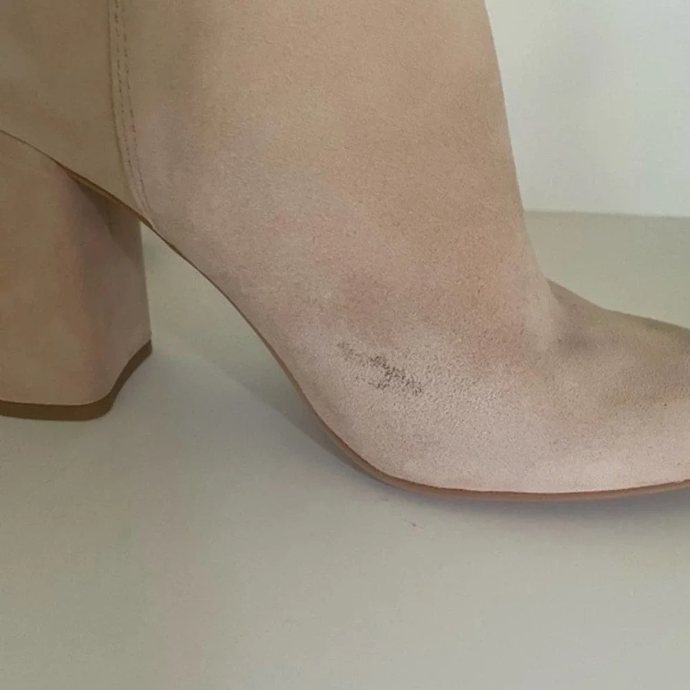 Dolce Vita Women's Ramona Boot, blush suede,‎ size 9